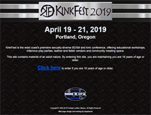 Tablet Screenshot of kinkfest.org